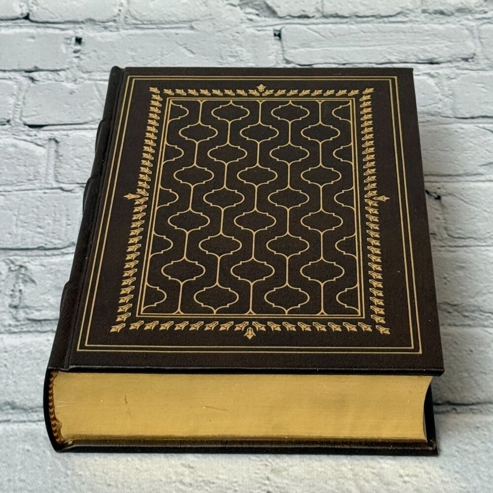 The Magic Mountain Thomas Mann Franklin Library 1981 Leather Bound Book Brown